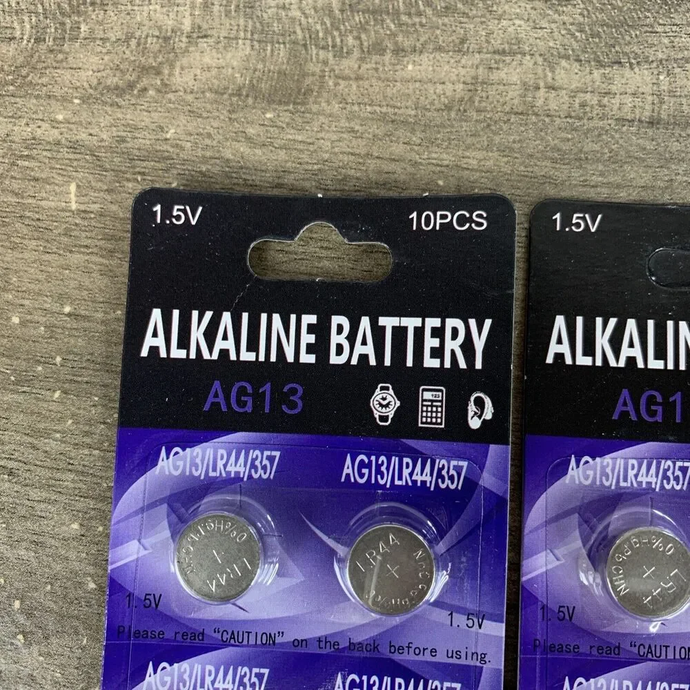 40 pcs Alkaline Batteries AG3, LR41, 392, SR41 1.5V Coin Cells Toys Watch Remote
